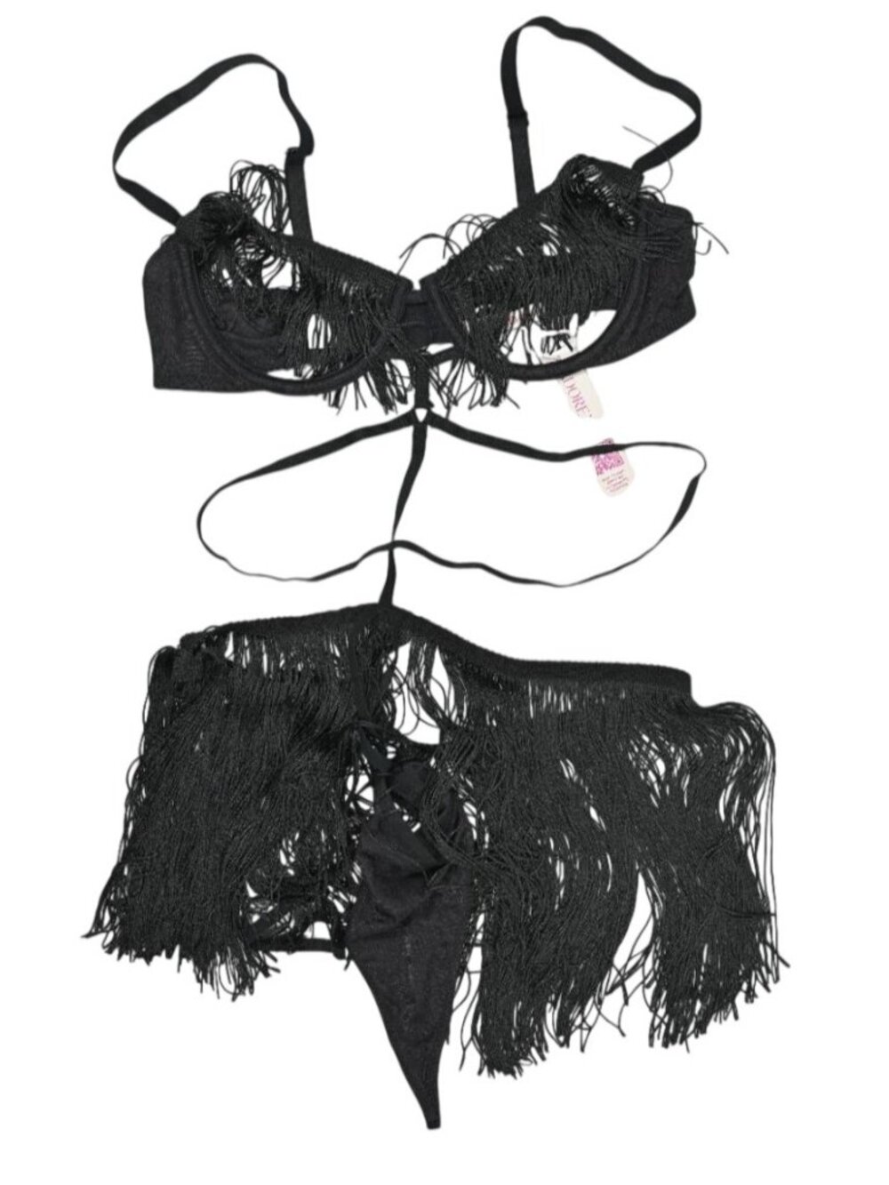 Adore Me Neveah Playsuit in Black